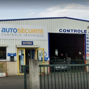 AS AUTOSÉCURITÉ CONTRÔLE TECHNIQUE PAU